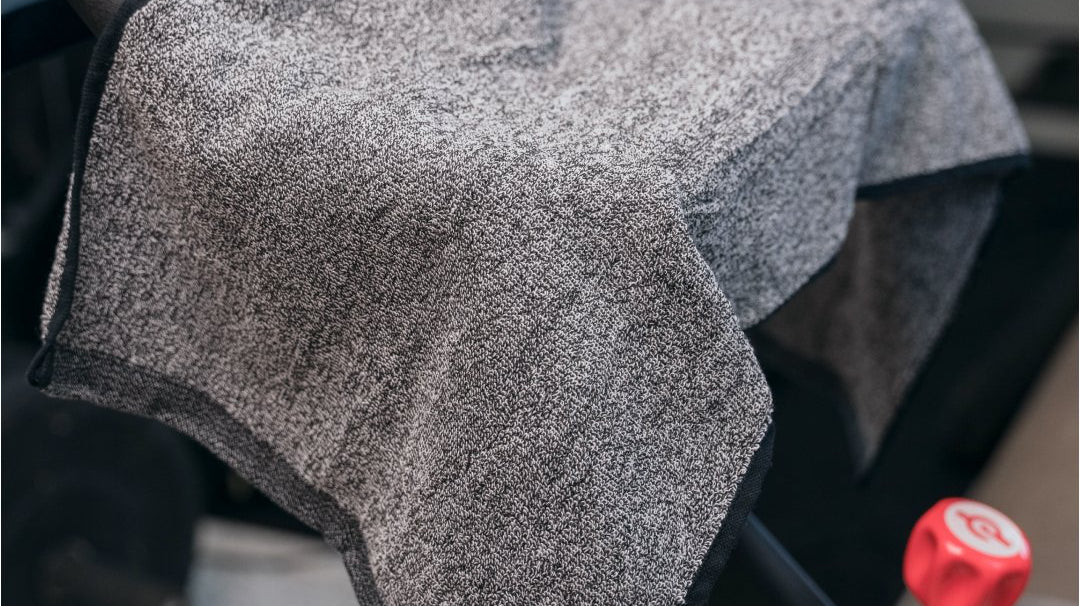Elevate Your Workout with Lutava's Activated Charcoal Fitness Towel - Lutava