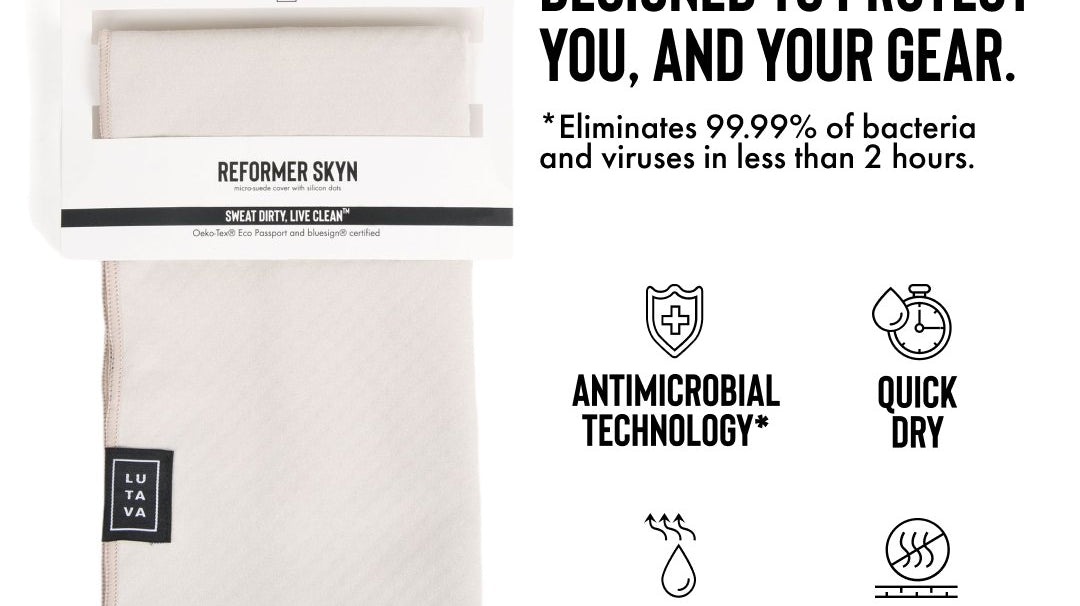 Redefine Your Pilates Experience with Lutava’s Antimicrobial Pilates Reformer Cover - Lutava