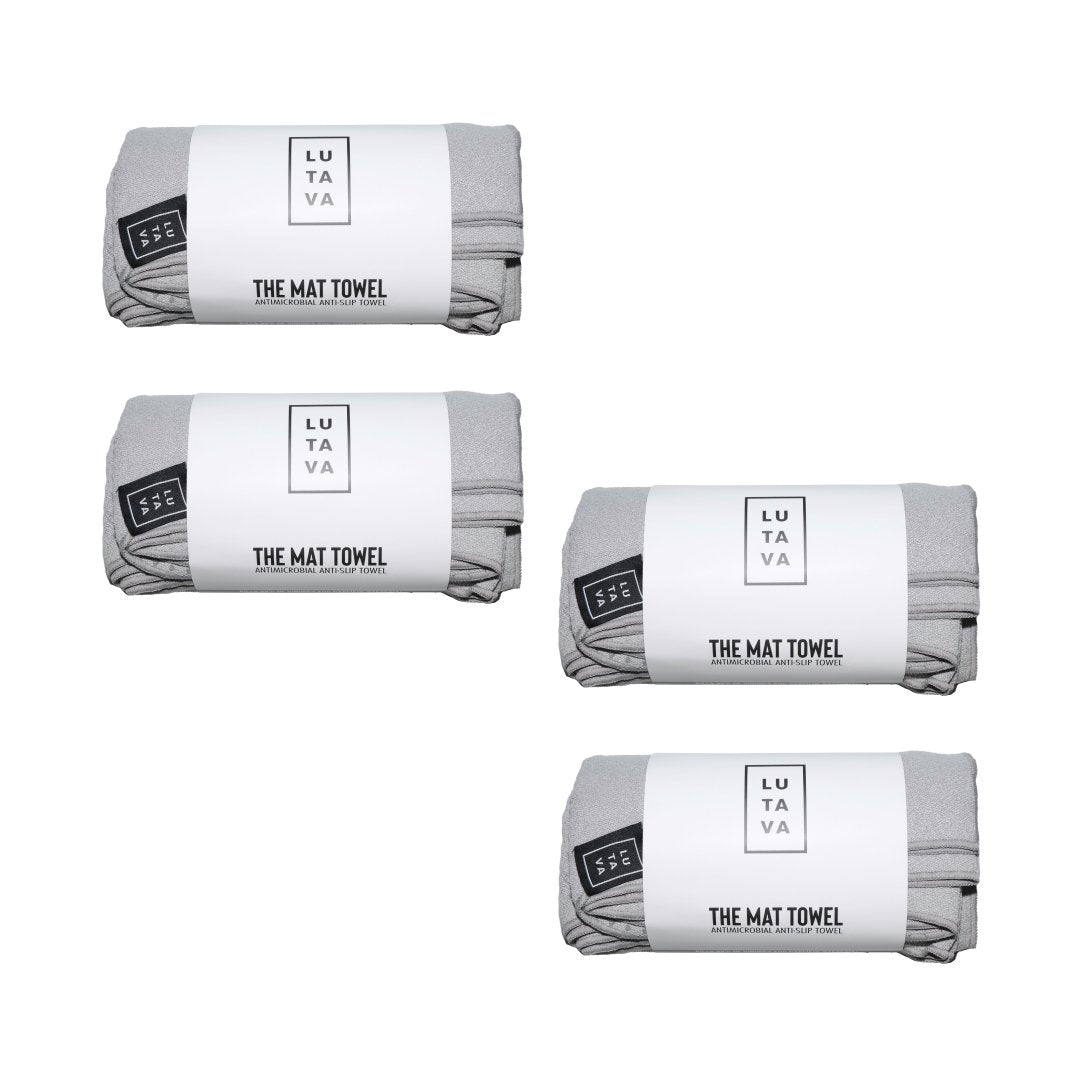 Antimicrobial Non Slip Fitness Towel (4 Pack) - Lutava