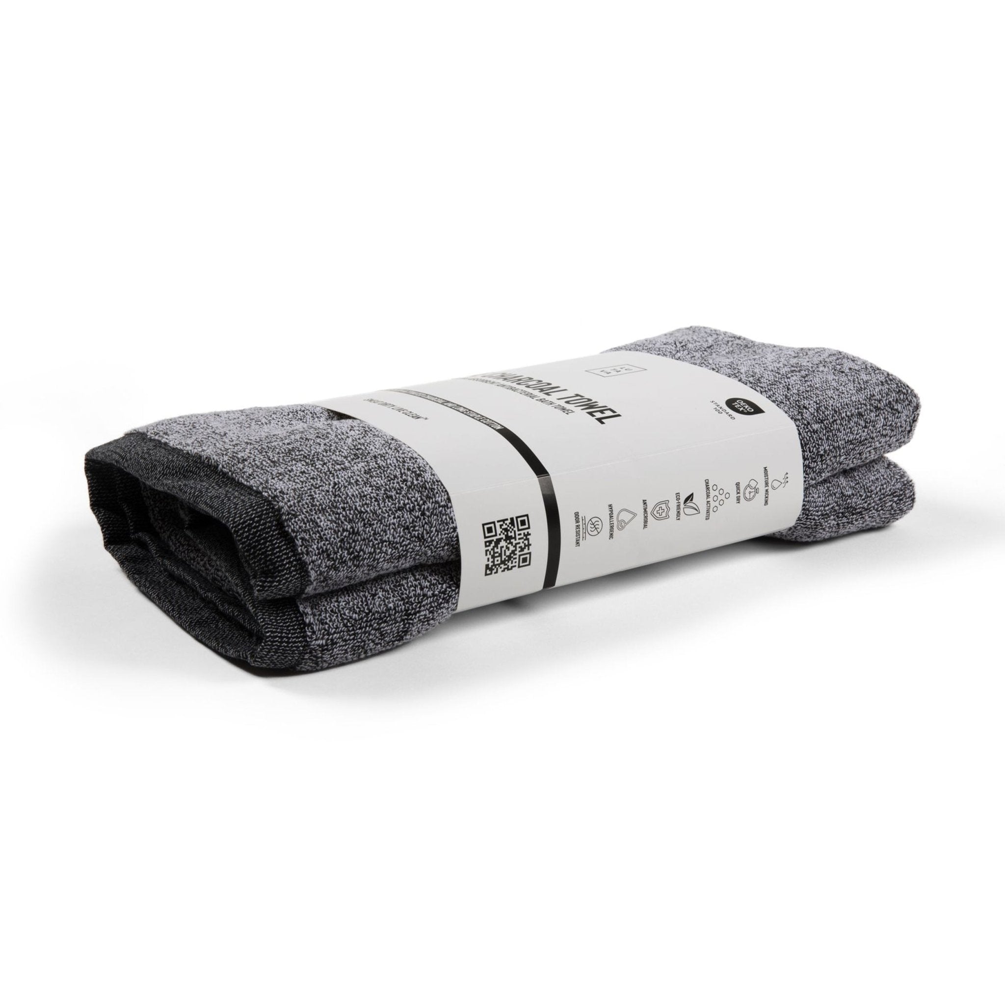 The Charcoal Bath Towel - Lutava