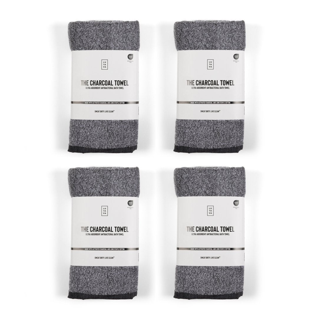 The Charcoal Towel (4 Pack) - Lutava