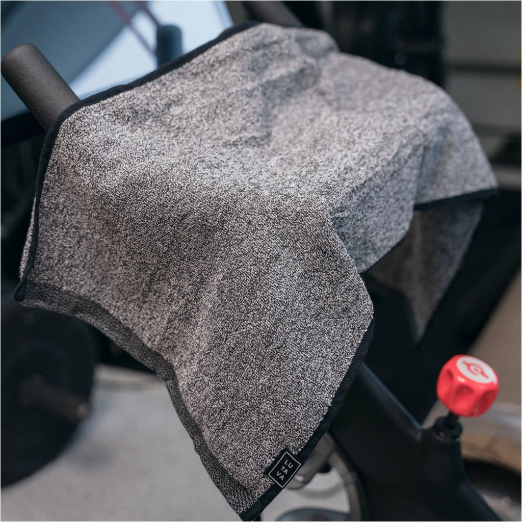 Elevate Your Workout with Lutava's Activated Charcoal Fitness Towel - Lutava