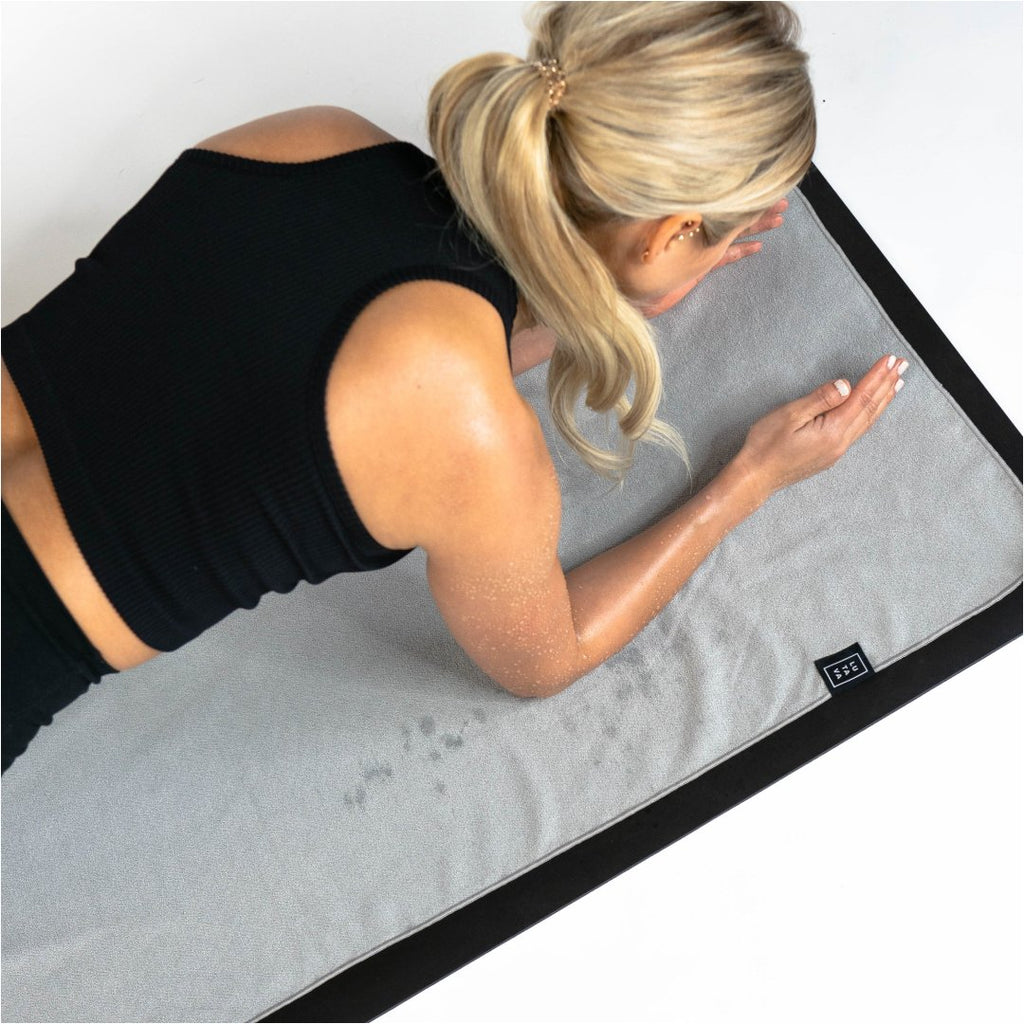 Elevate Your Yoga Practice with Lutava’s Antimicrobial Yoga Mat Towel - Lutava