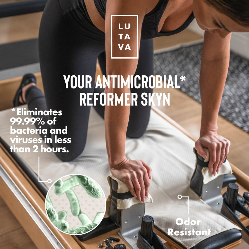 Keep Your Pilates Studio Germ-Free with Lutava's Antimicrobial Pilates Reformer Cover - Lutava