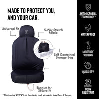 Antimicrobial Car Slip Cover - Lutava