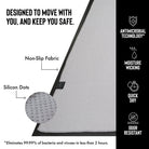 Antimicrobial Non Slip Fitness Towel - Lutava