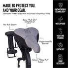 Antimicrobial Saddle Slip Cover - Lutava