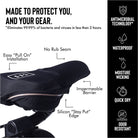 Antimicrobial Saddle Slip Cover - Lutava