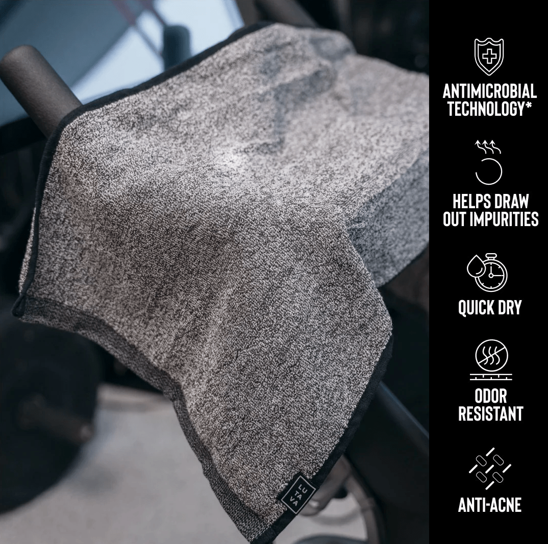 The Charcoal Activated Fitness Towel - Lutava