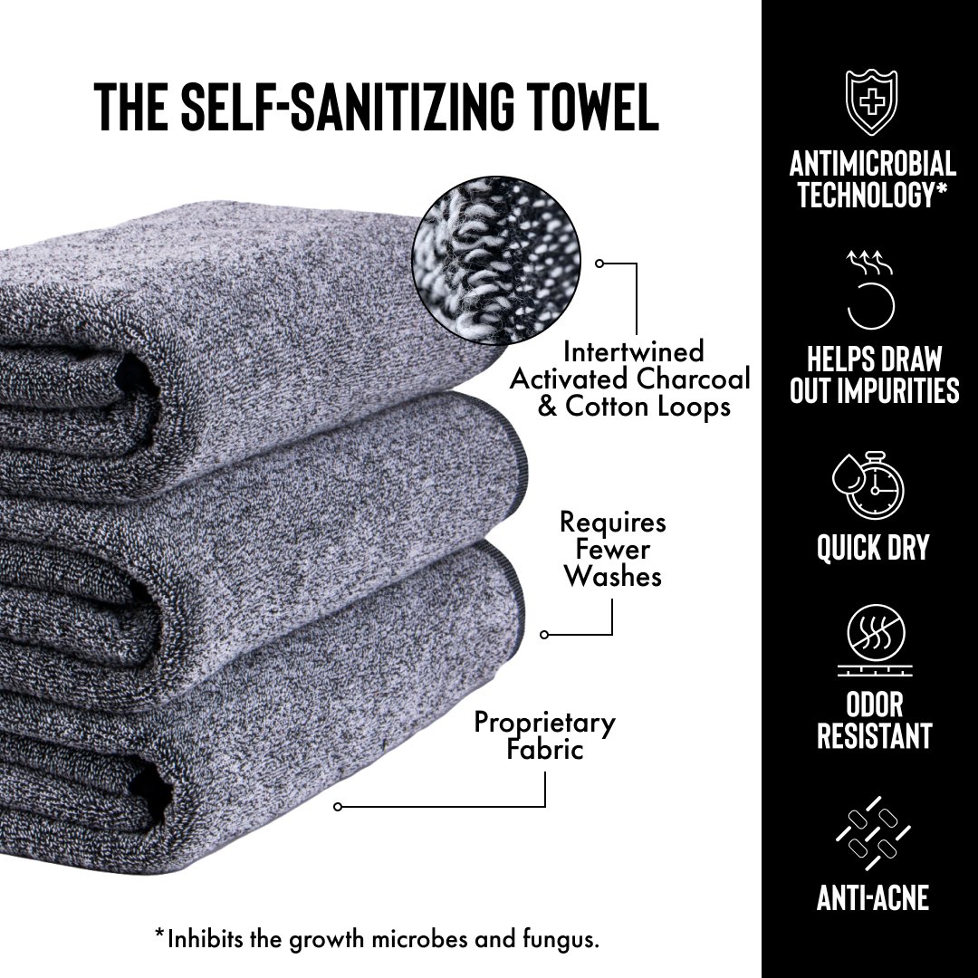 The Charcoal Towel Bundle - Lutava