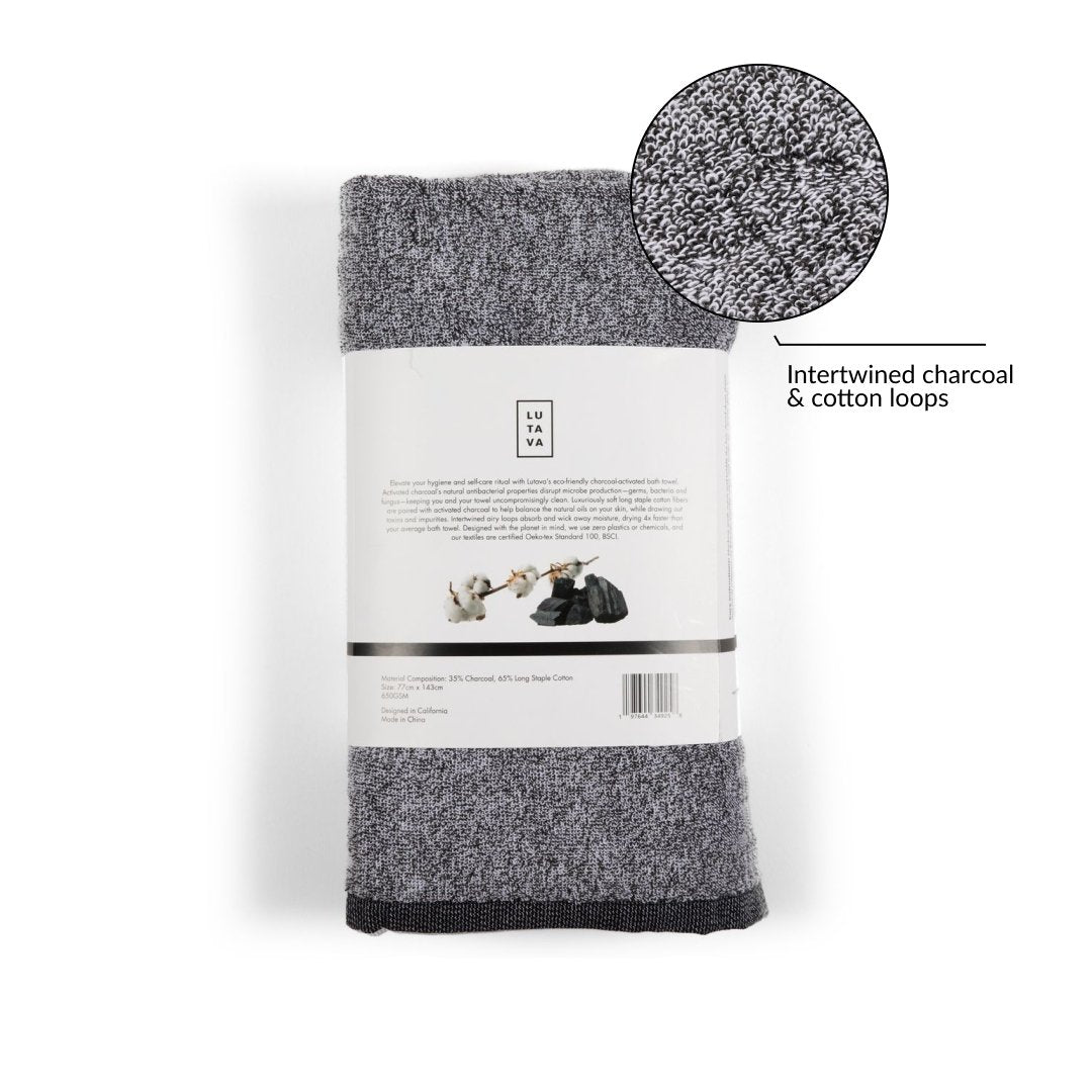 The Charcoal Towel - Lutava